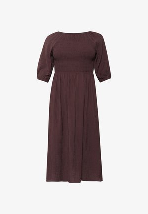 Kaffe Curve LISANA - Dnevna obleka - fudge