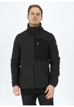 NORDKAP PILE  - Fleecejacke - dk charcoal black