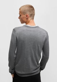 HUGO SAN VREDO - Strickpullover - medium grey