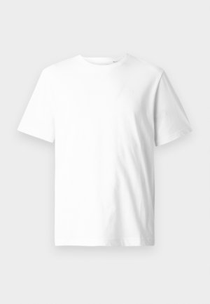 TOM TAILOR BASIC CREW NECK - Lihtne T-särk - white