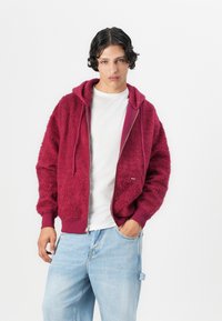 HUF CORSO HOODIE UNISEX - Sweat à capuche - berry