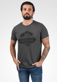 Solid SDCIMO - T-shirts print - dark grey melange
