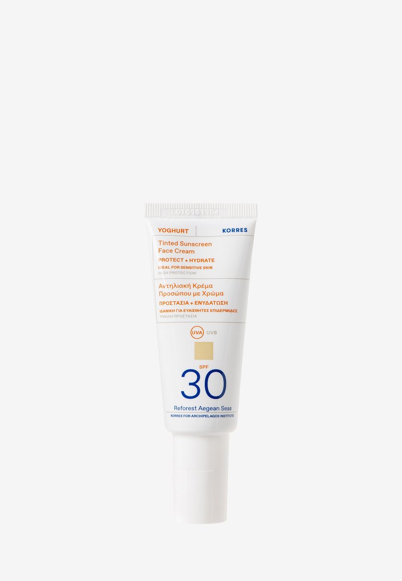 KORRES YOGHURT GETÖNTES SUNSCREEN GEL SPF 30 - Crema solare