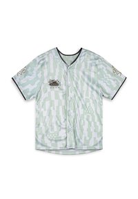 Grimey - CAMISETA BASEBALL LUCKY DRAGON  - Overhemd - blanco Miniatuurafbeelding 1