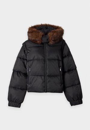 Pinko, GODETIA IMBOTTITO DIAGONALE - Χειμωνιάτικο μπουφάν - black