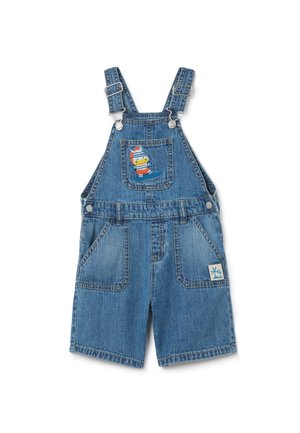 Dungarees - medium wash