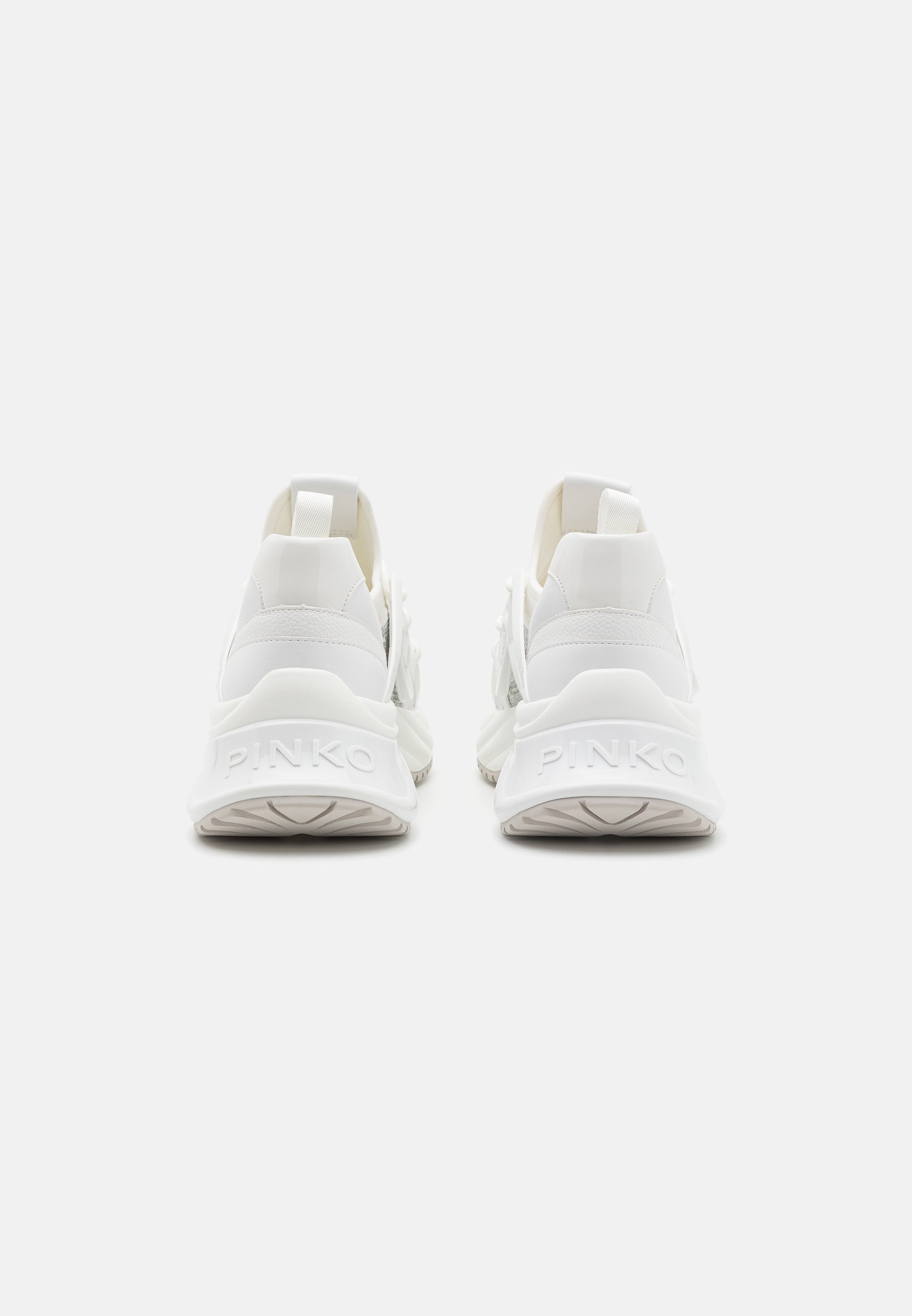 Pinko ARIEL - Trainers - white/crystal/white - Zalando