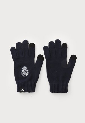 REAL MADRID KNITTED GLOVES - Klubové oblečenie - legend ink/matte silver-coloured