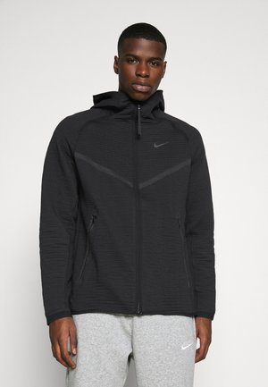HOODIE - veste en sweat zippée - black/anthracite