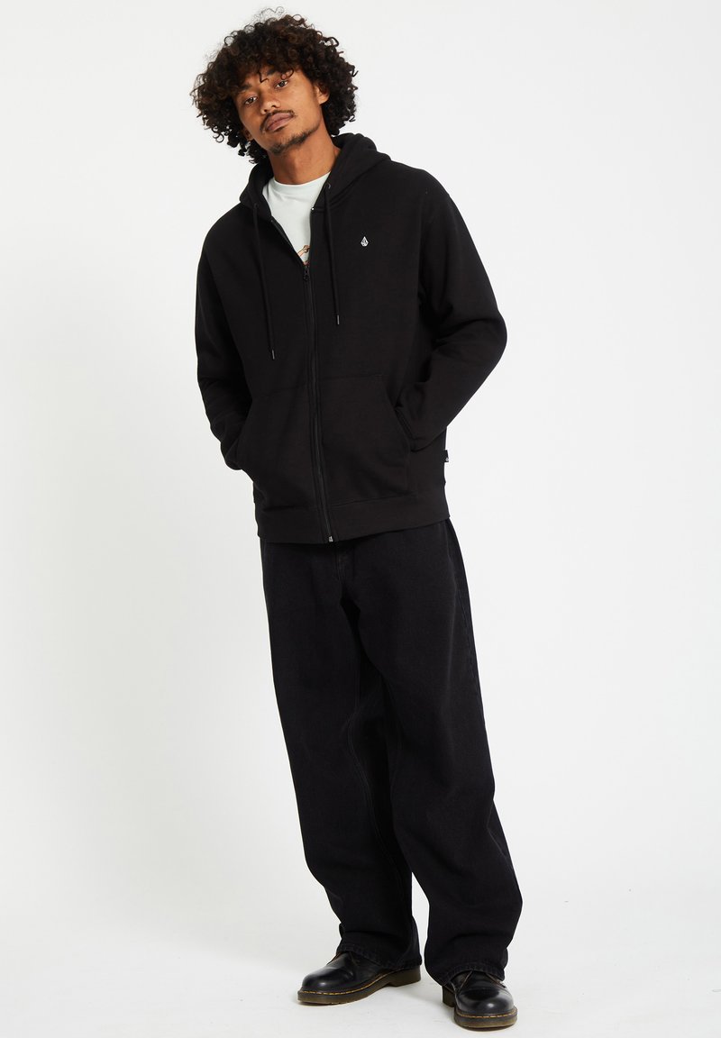 Volcom Sweater met rits zwart