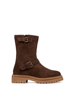 Bottines à plateau - braun