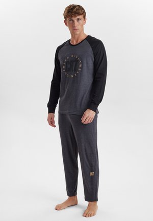 Pyjamas - mottled dark grey