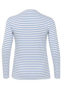 Kaffe Curve KCLIA - Longsleeve - chalk ultramarine  grey heart