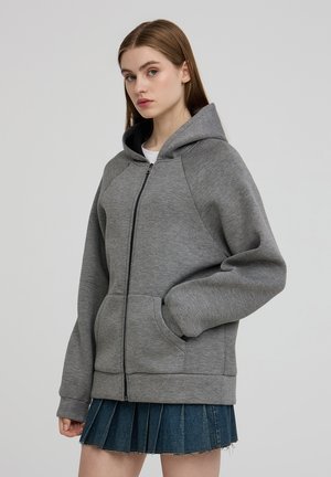 Terranova Felpa con zip - var grigio medio