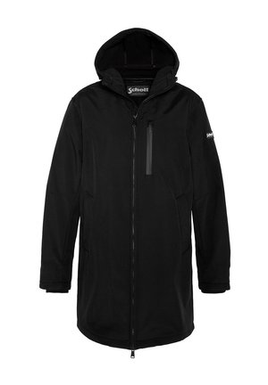 Schott LONG URBAN DÉPERLANT - Regenjacke / wasserabweisende Jacke - noir