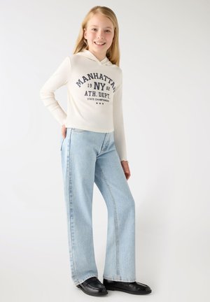 Terranova, PANTALONE JEANS LUNGO TINTA UNITA - Jeans baggy - var blu denim chiaro