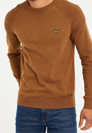 Threadbare Pullover - brown