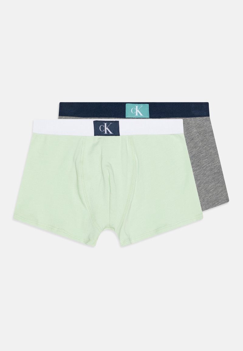 Calvin Klein Underwear TRUNK 2 PACK Panties high line green/grey