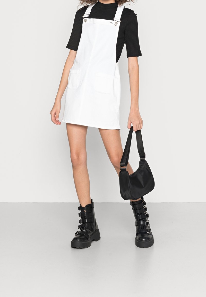 Pepe Jeans Vestido vaquero white denim/denim blanco (Segunda