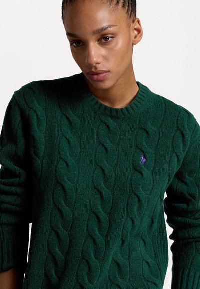 Polo Ralph Lauren CLASSIC LONG SLEEVE - Πουλόβερ - moss agate