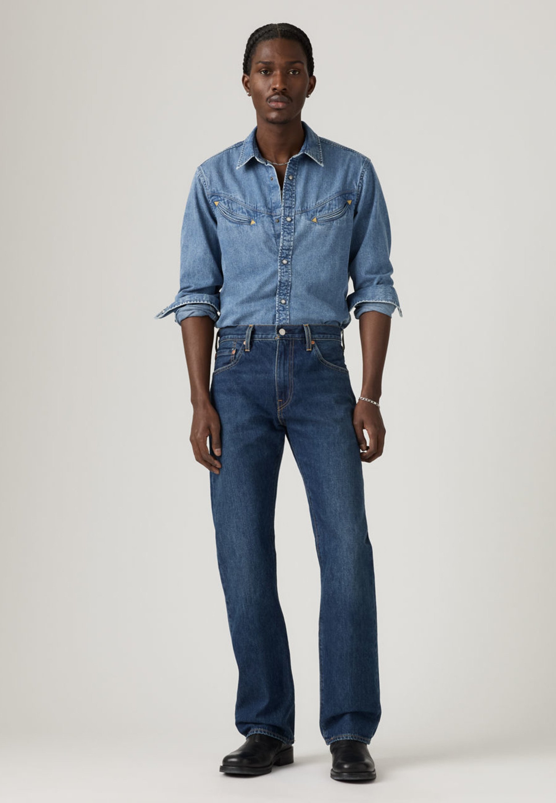 Levi's® 517® BOOTCUT - Bootcut jeans - old western roads/dark-blue