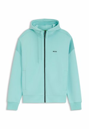 BOSS, SW_UNION SAGGY - Sweatjacke - open blue twentythree