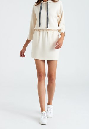 Freizeitkleid - beige