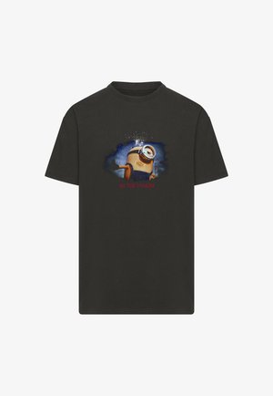 Merchcode, MINIONS IN THE MAKIN HEAVY - T-Shirt print - black