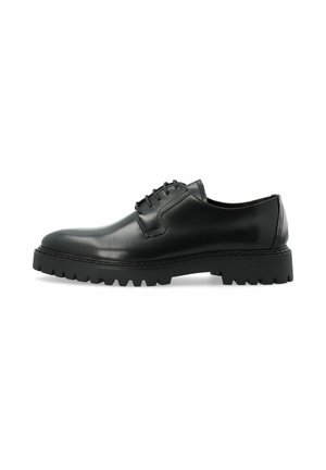 DERBY - Cipele s vezicama - black