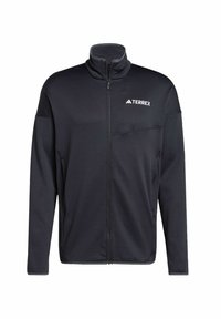 Majica s kapuljačom i patentnim zatvaračem - black