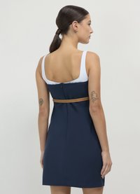 Calliope CON CINTURA - Etuikleid - blu notte