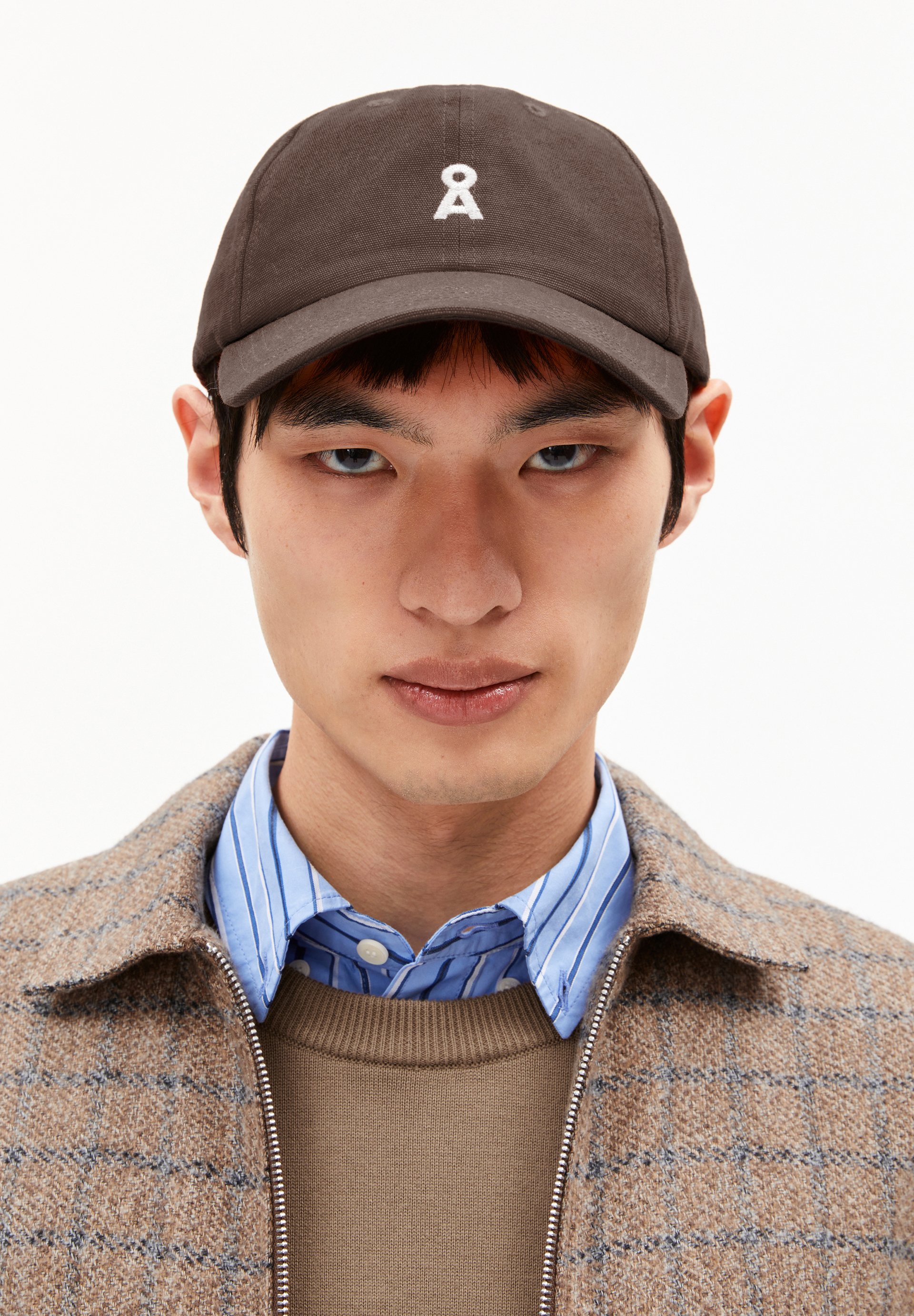 ARMEDANGELS YAANIS BOLD Casquette tree shade/marron