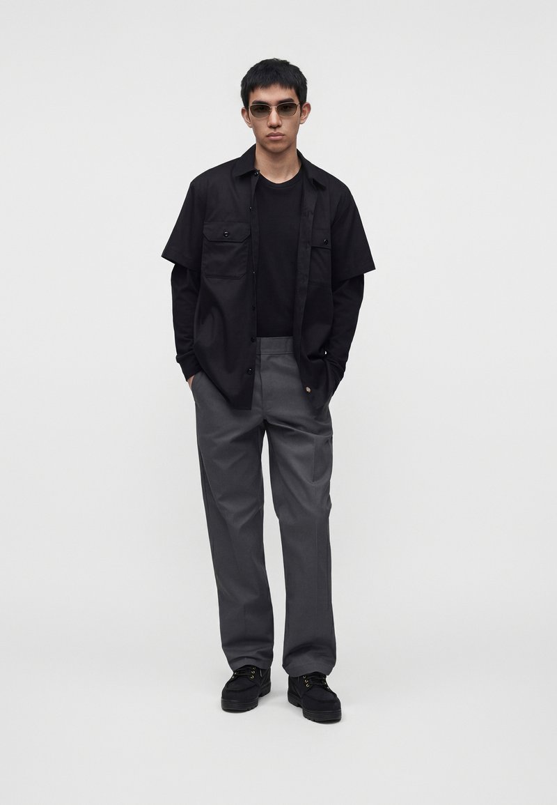 Dickies WORK - Trousers - charcoal grey/grey - Zalando.ie Dickies WORK - Trousers - charcoal grey/grey - Zalando.ie
