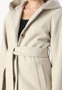 VILA Cappotto classico - beige