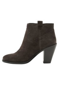 Ash Botines de tacón - dark brown