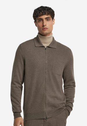 Strickjacke - brown