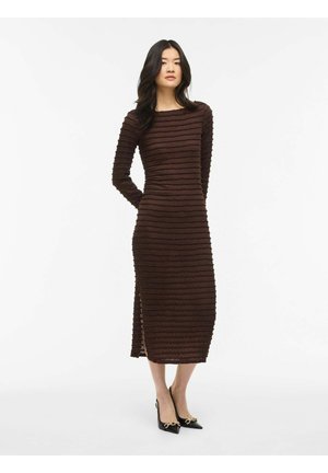 VILISABETH LANGÄRMELIGES - Kasdienė suknelė - coffee bean