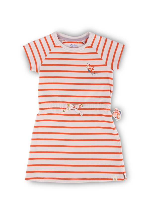 HAPPY LADYBUG - Jerseykleid - hellrosa rot