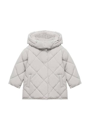 KID HOOD QUILTED  - Abrigo de invierno - grey