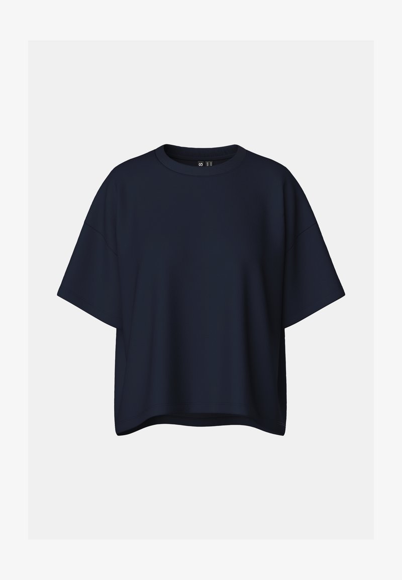 Pieces PCCHILLI SUMMER LOOSE - Βασικό μπλουζάκι - sky captain