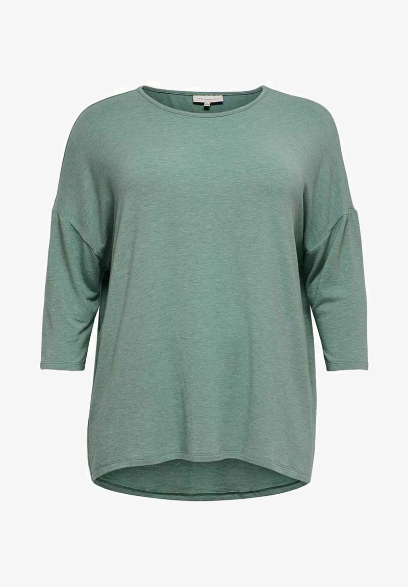 ONLY Carmakoma CARLAMOUR 3/4 - Μπλούζα με μακριά μανίκια - chinois green
