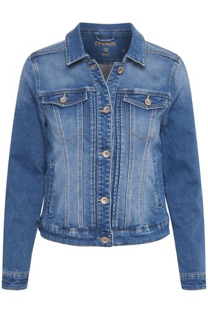 Cream CRROTA JOGG  - Denim jacket - blue denim