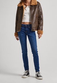Pepe Jeans Vaqueros pitillo - dark-blue denim