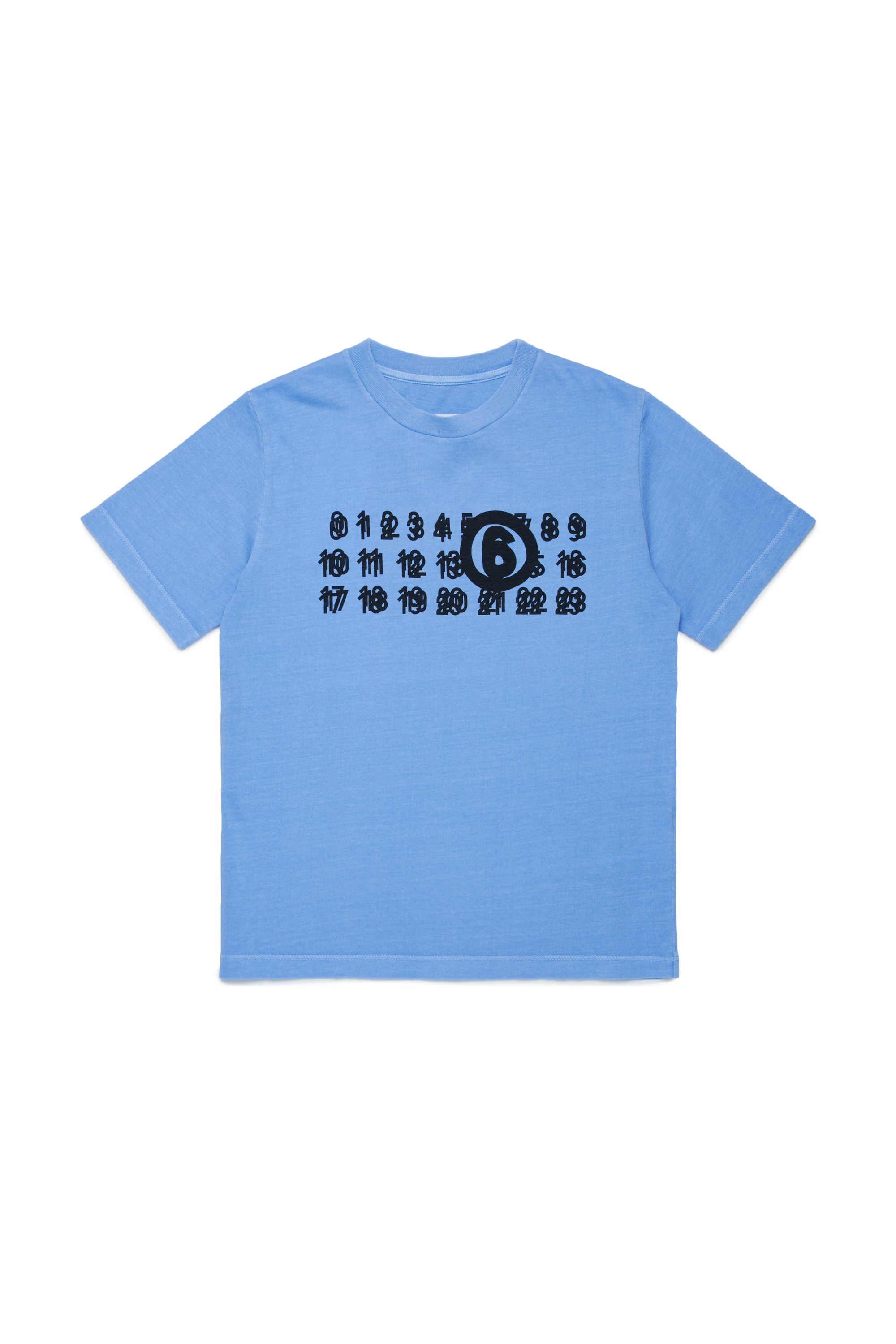 【Blue Bird】MM6 Maison Margiela Ｔシャツ MM6 Maison Margiela UNISEX - T-shirt z nadrukiem/niebieski