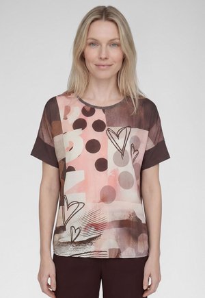 Rabe, RABE T-SHIRT - Print T-shirt - braun