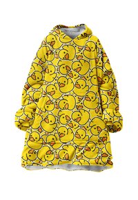 Mr. GUGU & Miss GO DUCK - Majica s kapuljačom - yellow