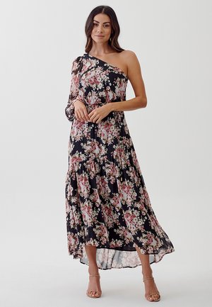 CHANCERY REGATTA - Vestido largo - black and rose floral