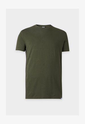 Dsquared2, ROUND NECK - Φανέλα - military green