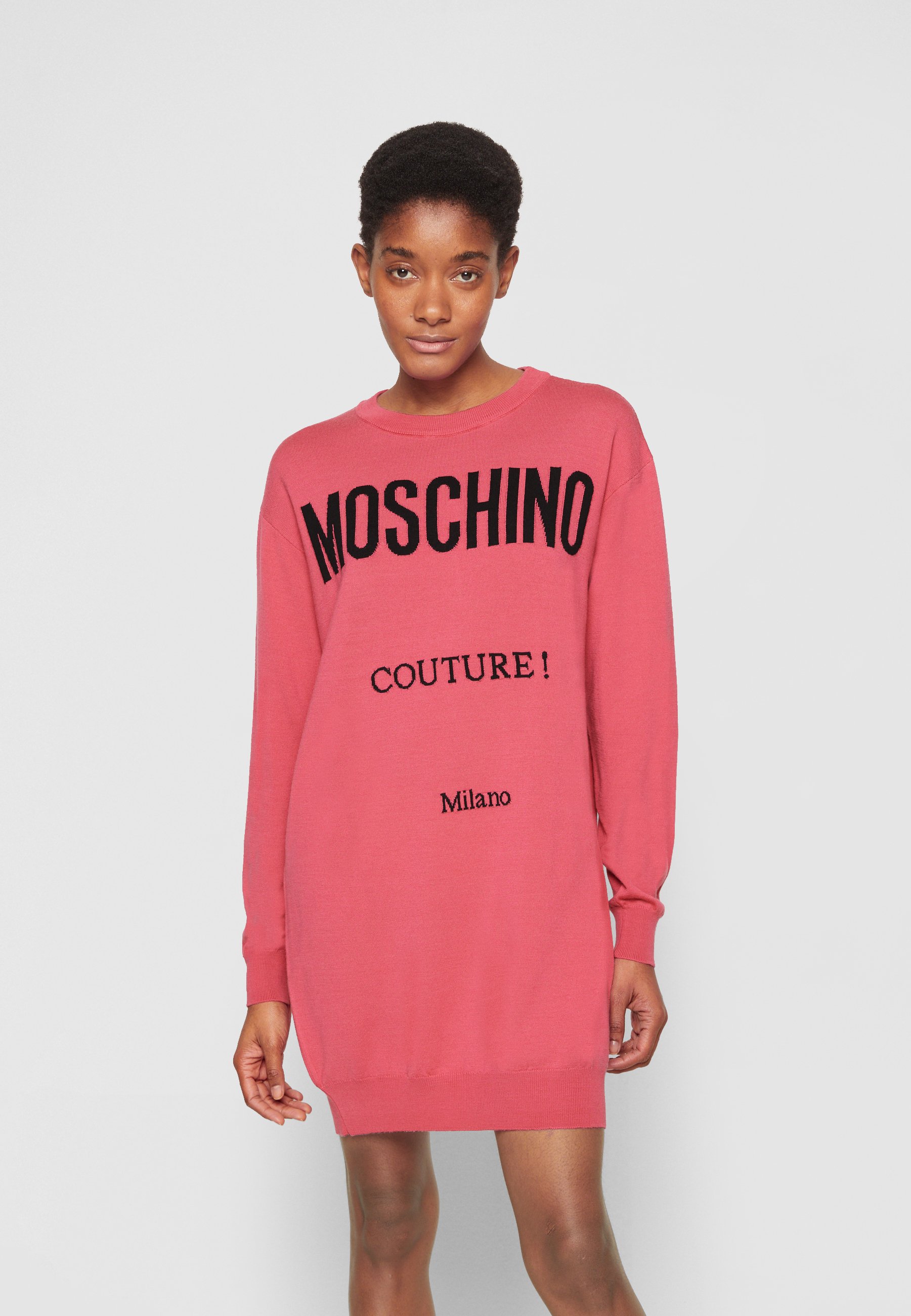 moschino jumper dress womens