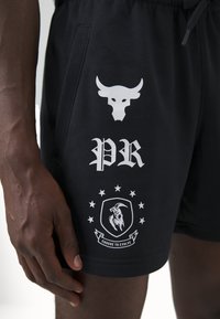 Under Armour PROJECT ROCK SHORT - Sporta šorti - black/white